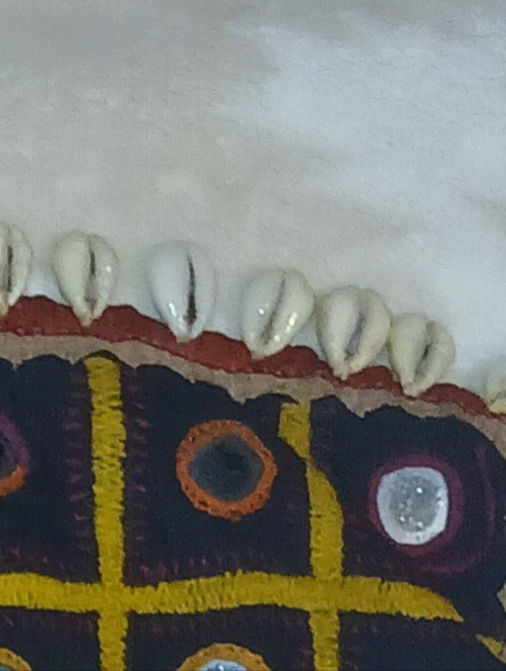 Vintage Hand Embroidered Banjara Textile Panel - Picture 3 of 6